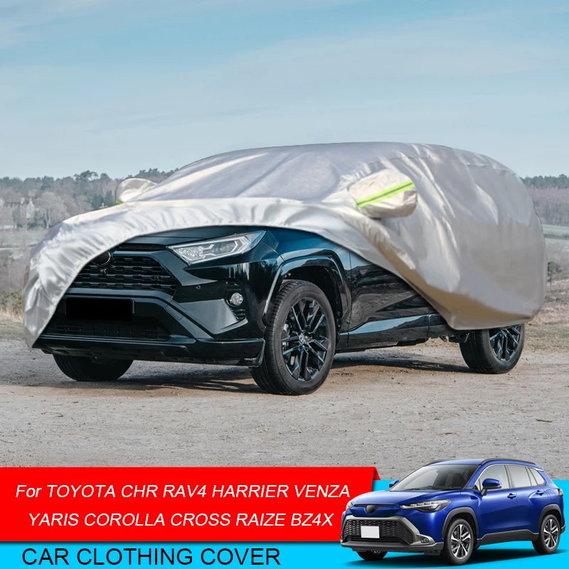 Для Toyota BZ4X CHR Corolla Yaris Cross Harrier Venza Highlander Kluger Raize RAV4 автомобильный чехол полиэстер солнцезащитный козырек от пыли и УФ-лучей
Для Toyota BZ4X CHR Corolla Yaris Cross Harrier Venza Highlander Kluger Raize RAV4 автомобильный чехол полиэстер солнцезащитный козырек от пыли и УФ-лучей