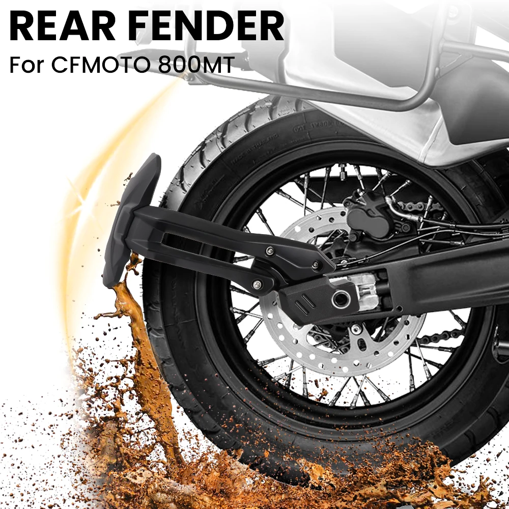 Rear Fender For CFMOTO 800MT Rear Wheel Hugger Mudguard Mud Flap Guard Motorcycle Accessories
Rear Fender For CFMOTO 800MT Rear Wheel Hugger Mudguard Mud Flap Guard Motorcycle Accessories