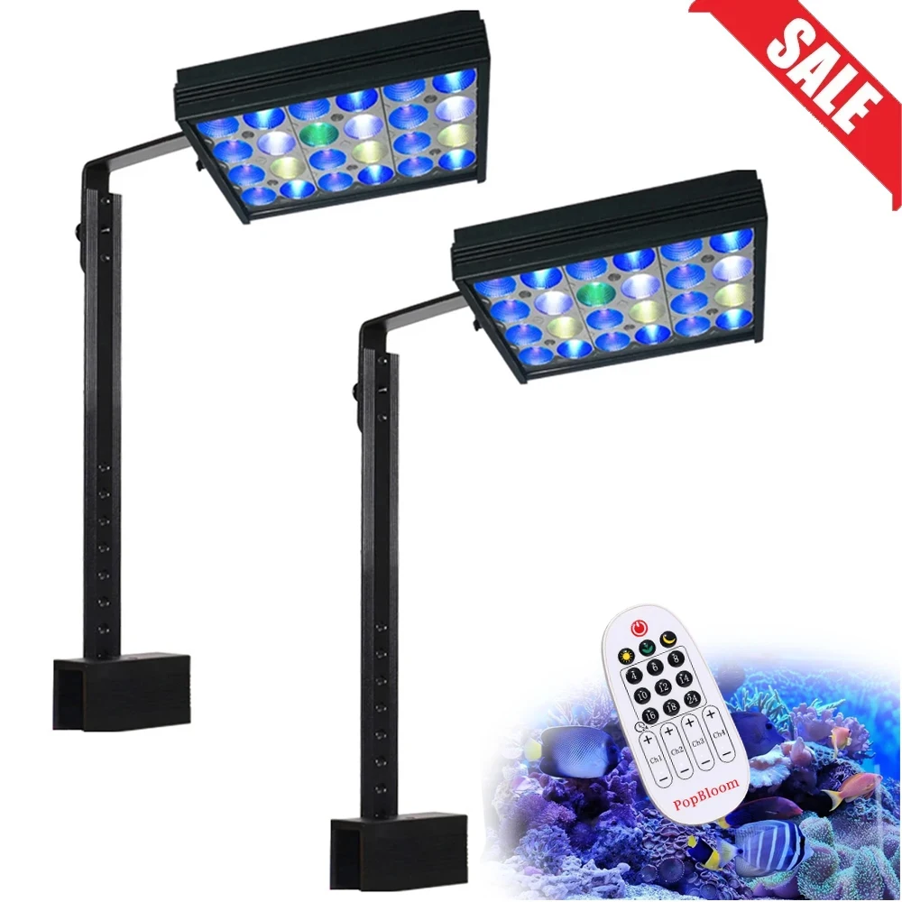 PopBloom-Marine Aquarium Lamps for Reef Aquarium,Coral Marine Aquarium Light, LED Tank, Sunrise and Sunset,Shannon16, 80cm, 2Pcs
PopBloom-Marine Aquarium Lamps for Reef Aquarium,Coral Marine Aquarium Light, LED Tank, Sunrise and Sunset,Shannon16, 80cm, 2Pcs