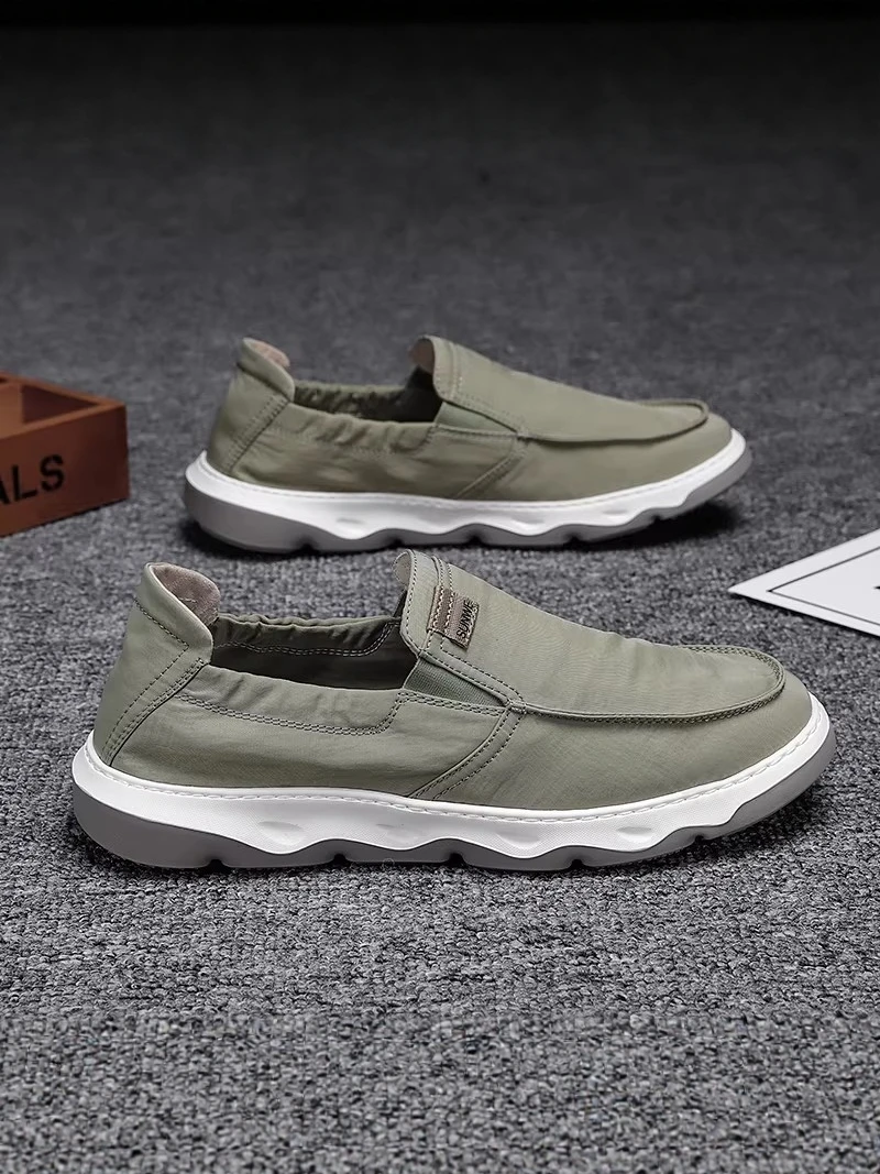 Beijing Old Man Canvas Shoes Men's 2026 New Summer Trendy Slip-On Anti-Slip Fashionable Shoes Comfortable Casual Low Top
Beijing Old Man Canvas Shoes Men's 2026 New Summer Trendy Slip-On Anti-Slip Fashionable Shoes Comfortable Casual Low Top