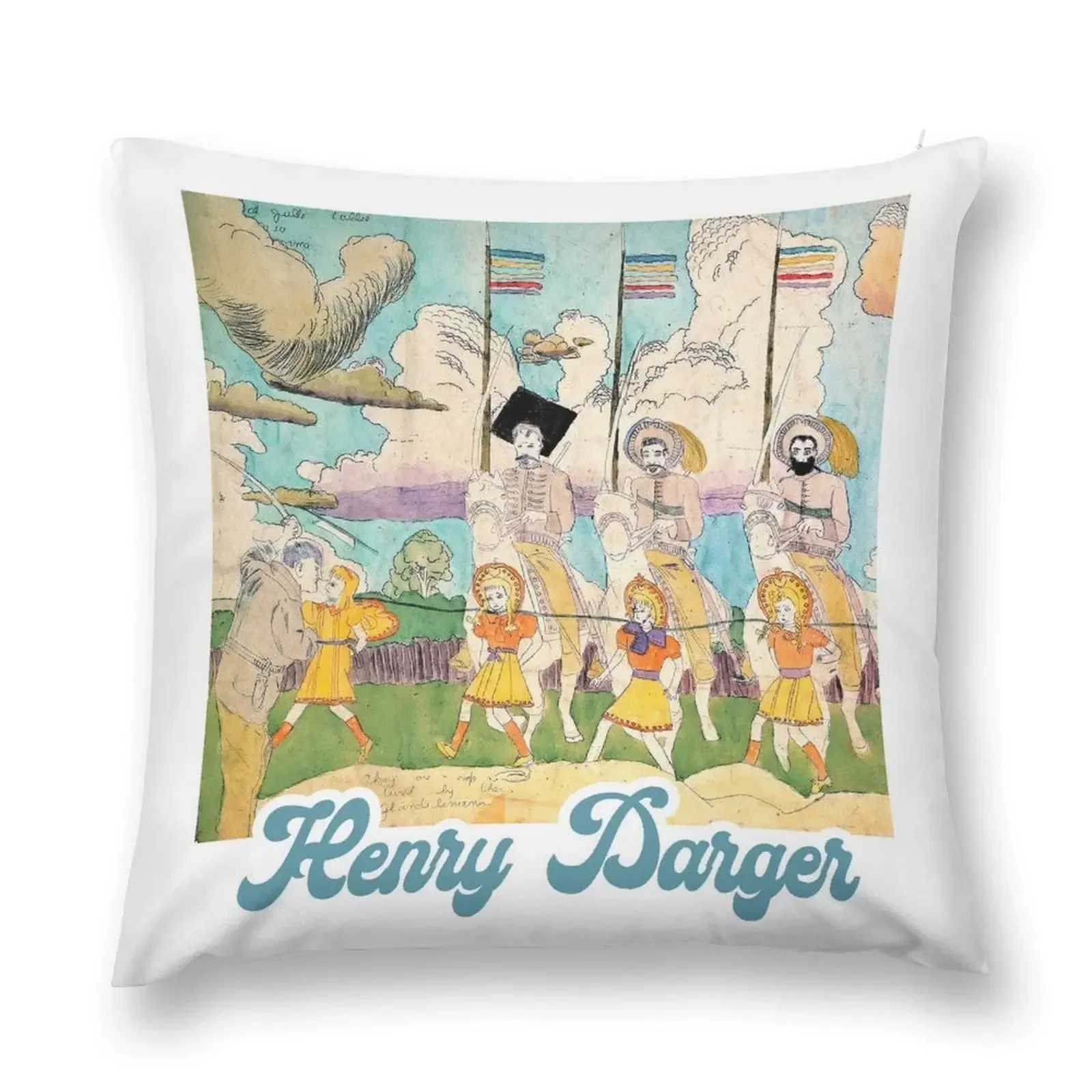 Henry Darger - outsider artist - Vivian Girls Throw Pillow Decorative pillowcase Decorative Cushions bed pillows pillow
Henry Darger - outsider artist - Vivian Girls Throw Pillow Decorative pillowcase Decorative Cushions bed pillows pillow