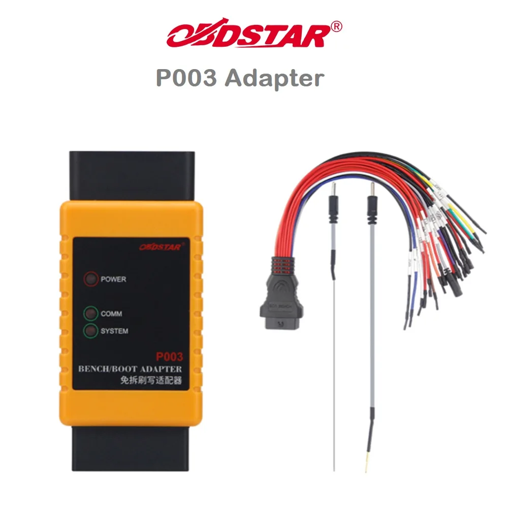 OBDSTAR P003 Adapter For DC706 Tablet OBDSTAR X300 DP Plus Key Master DP with ECU Bench Cable
OBDSTAR P003 Adapter For DC706 Tablet OBDSTAR X300 DP Plus Key Master DP with ECU Bench Cable