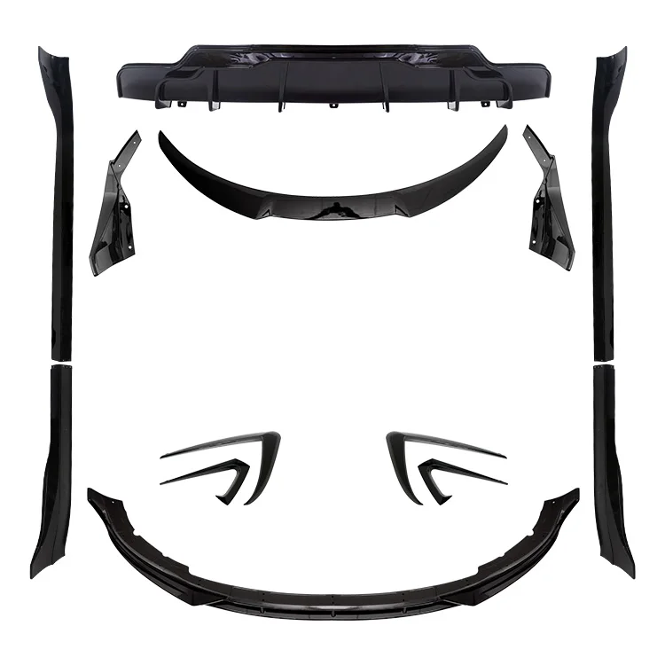 2024 Model 3 FAST Custom Rear Bumper Body Kit with Black Front Lip Side Skirt Diffuser Spoiler Accessories Double Deckcustom
2024 Model 3 FAST Custom Rear Bumper Body Kit with Black Front Lip Side Skirt Diffuser Spoiler Accessories Double Deckcustom