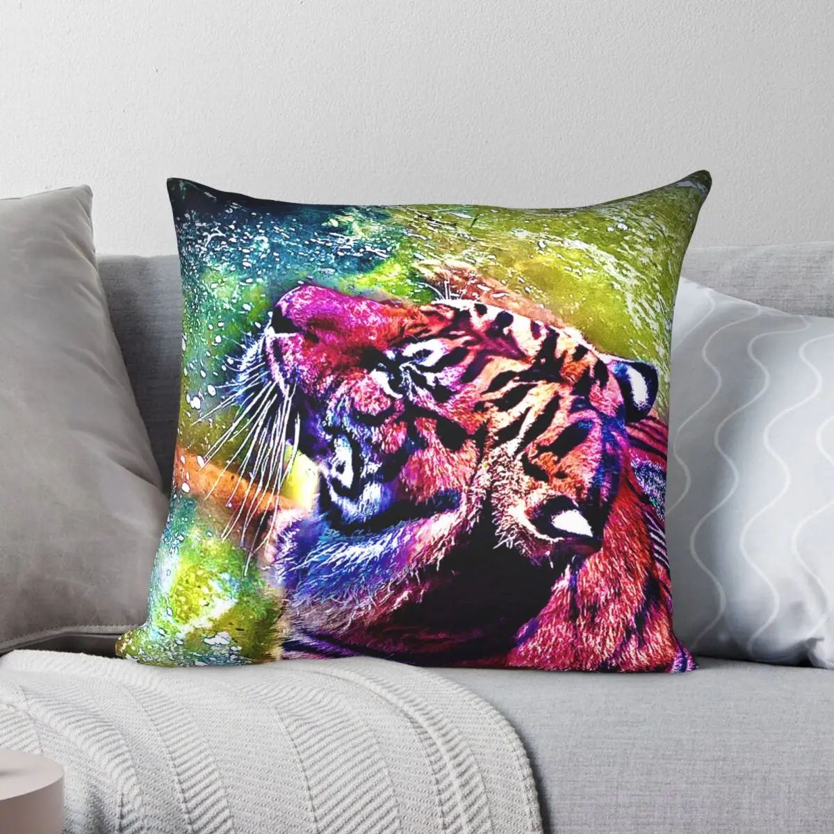Colours Of The Tiger Pillowcase Polyester Linen Velvet Pattern Zip Decor Pillow Case Room Cushion Cover Wholesale
Colours Of The Tiger Pillowcase Polyester Linen Velvet Pattern Zip Decor Pillow Case Room Cushion Cover Wholesale
