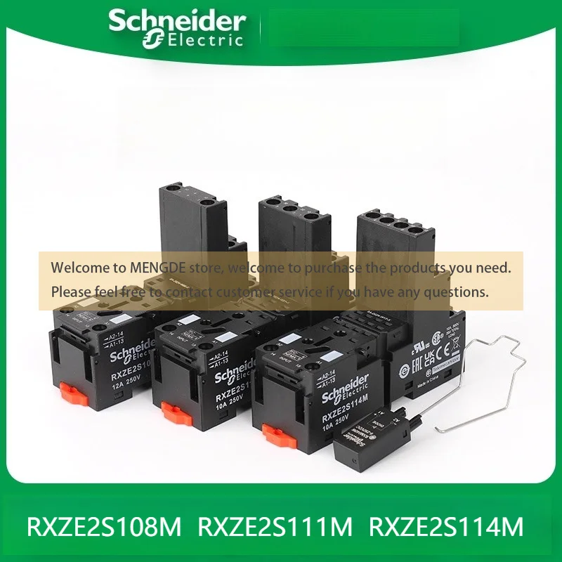 10PCS Schneider Electric RXZE2S108M RXZE2S111M RXZE2S114M Separable Relay 8 11 14 Pin 12A New Original
10PCS Schneider Electric RXZE2S108M RXZE2S111M RXZE2S114M Separable Relay 8 11 14 Pin 12A New Original