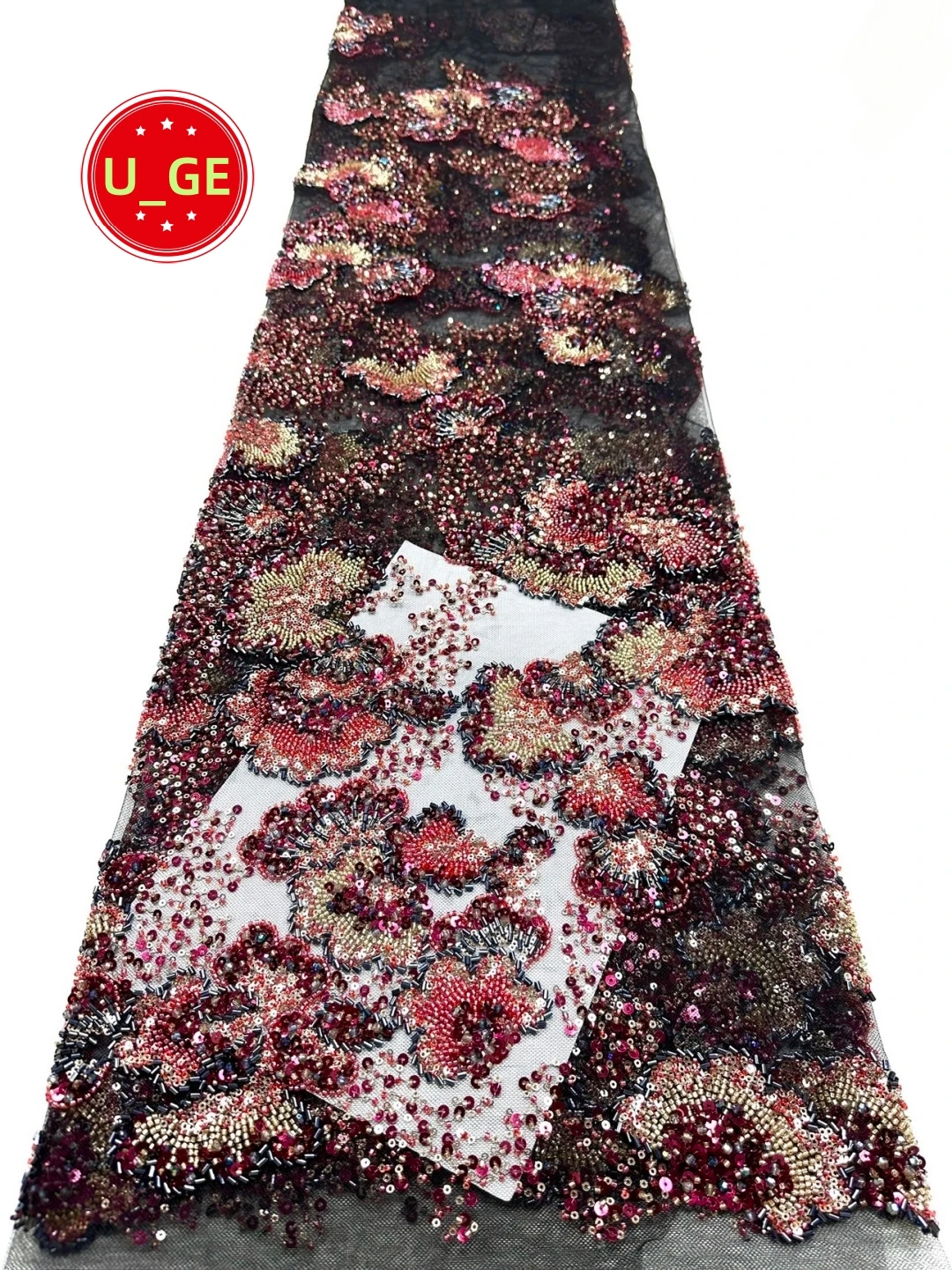 2026Luxurious Delicate Soft Mesh Beaded Lace Fabric with Stones Elegant High-Quality Tube Lace for Wedding Evening DressU_GE8926
2026Luxurious Delicate Soft Mesh Beaded Lace Fabric with Stones Elegant High-Quality Tube Lace for Wedding Evening DressU_GE8926