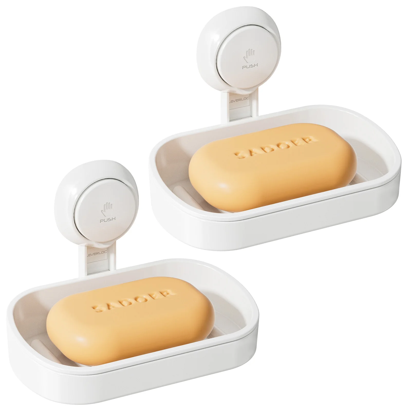 TAILI Bathroom Soap Dishes Holder Self Draining Soap Box with Super Suction Portable Soap Container for Bathroom Accessories
TAILI Bathroom Soap Dishes Holder Self Draining Soap Box with Super Suction Portable Soap Container for Bathroom Accessories