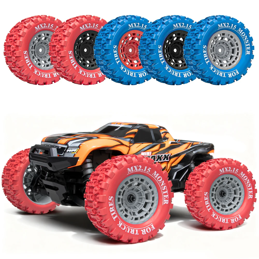 Mx2.15 Inch 100*52mm Wheel Tires For 1/16 Trxs Mini Maxx Xrt E-revo Rlaarlo Mjx 16207 16208 16209 Hsp Losi 1/18 Mini Lm
Mx2.15 Inch 100*52mm Wheel Tires For 1/16 Trxs Mini Maxx Xrt E-revo Rlaarlo Mjx 16207 16208 16209 Hsp Losi 1/18 Mini Lm