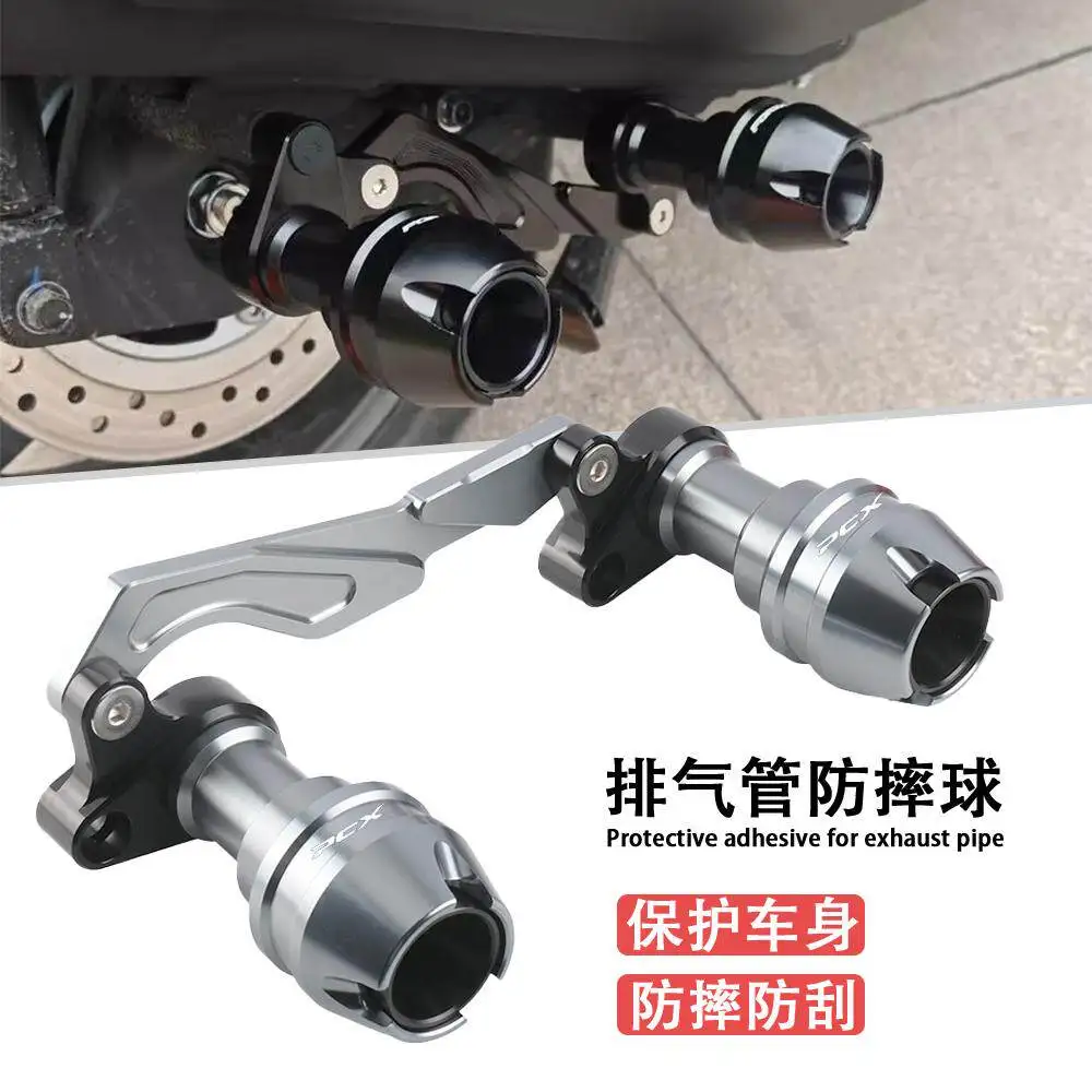 For Honda PCX125/150/160 modified anti-drop stick, front and rear anti-drop ball, exhaust pipe protection bar accessories
For Honda PCX125/150/160 modified anti-drop stick, front and rear anti-drop ball, exhaust pipe protection bar accessories