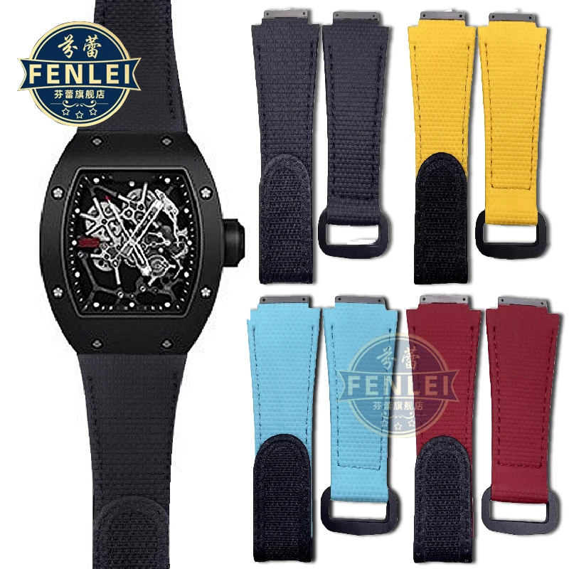 DIY индивидуальный браслет FMK для Richard Miller RM67-01 67-02 RM011RM030 RM59-01 RM007 035 фторкаучуковый эластичный нейлоновый ремешок для часов
DIY индивидуальный браслет FMK для Richard Miller RM67-01 67-02 RM011RM030 RM59-01 RM007 035 фторкаучуковый эластичный нейлоновый ремешок для часов