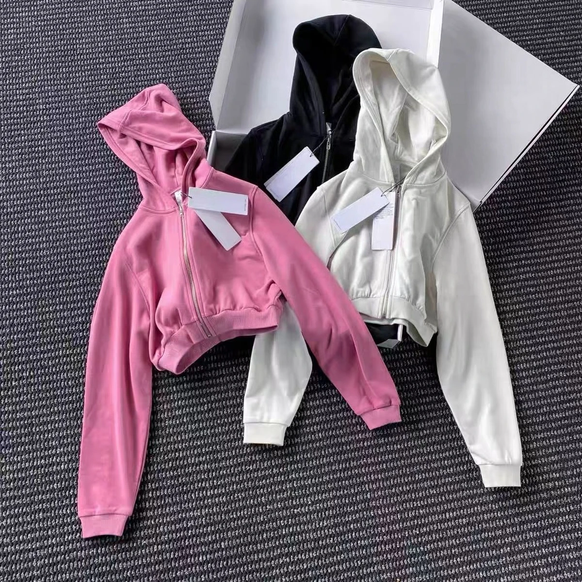Goddess New Women's Jacket Yoga Full Zip Cropped Jacket Comfortable fashion Outdoor sports Fitness jogging loose casual hoodie
Goddess New Women's Jacket Yoga Full Zip Cropped Jacket Comfortable fashion Outdoor sports Fitness jogging loose casual hoodie