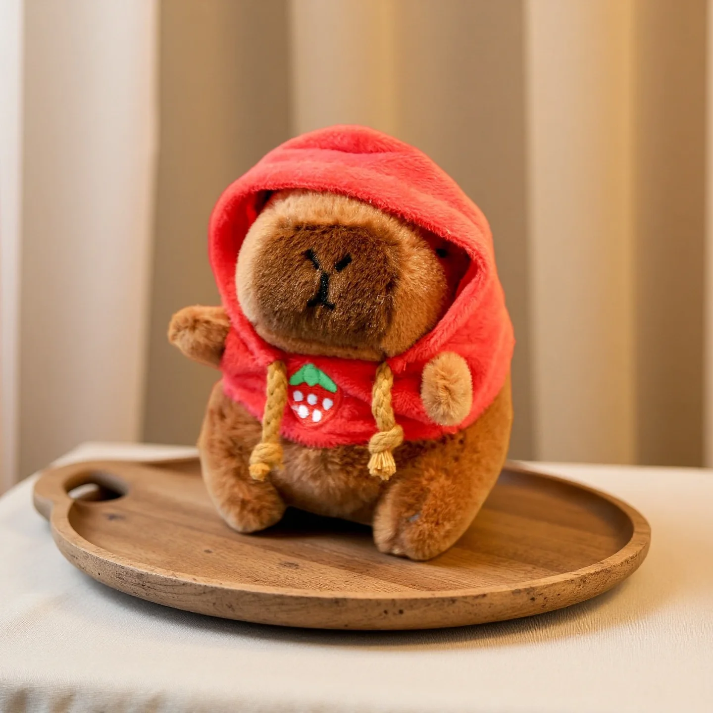 Cute Small Size 9-13CM Capybara Plush Toy With Wings Hoodie Simulation Capybara Doll Fluffty Toy Birthday Gifts
Cute Small Size 9-13CM Capybara Plush Toy With Wings Hoodie Simulation Capybara Doll Fluffty Toy Birthday Gifts