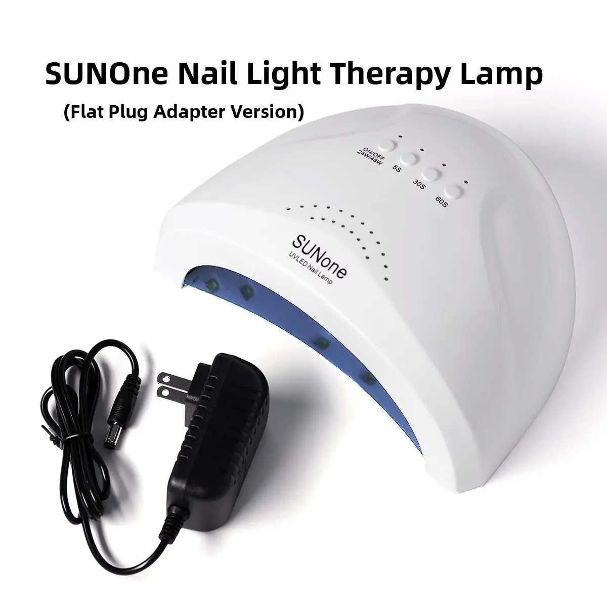 Sunone Sunshine No.1 48W Nail Lamp Phototherapy Machine White LED Plug-in Baking Lamp for Nail Art Induction Curing
Sunone Sunshine No.1 48W Nail Lamp Phototherapy Machine White LED Plug-in Baking Lamp for Nail Art Induction Curing