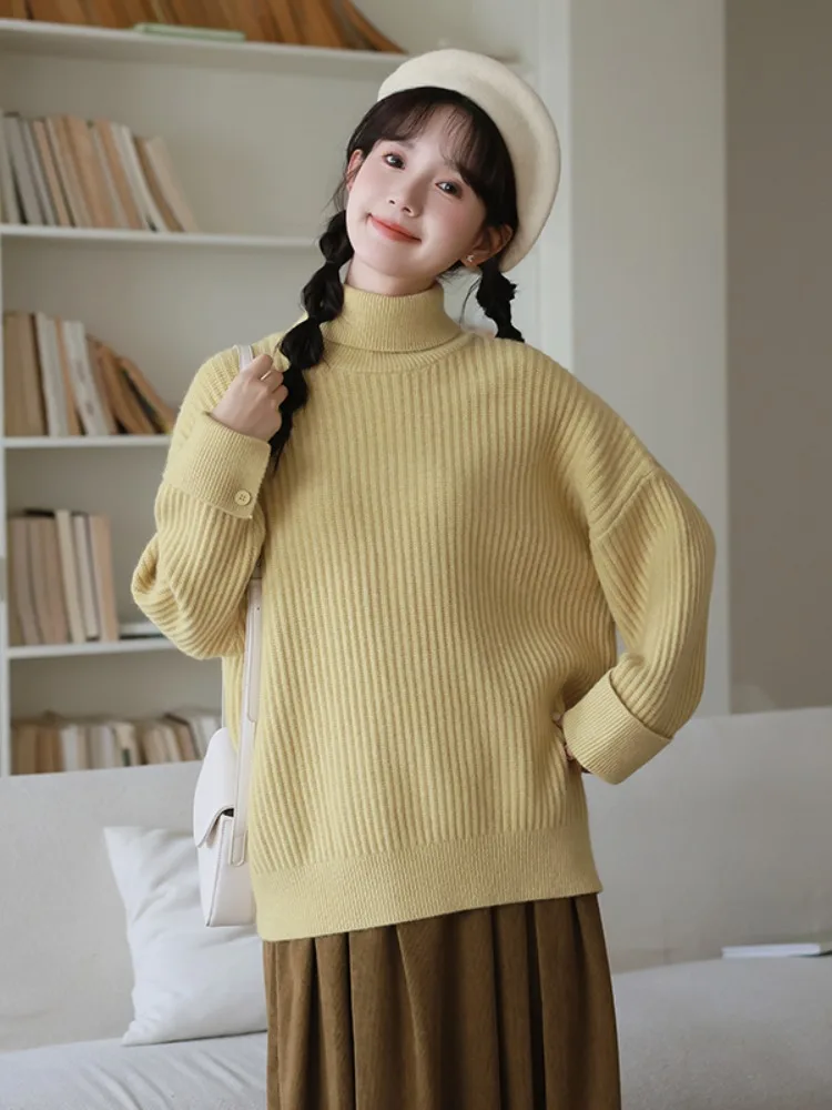 Уютный вязаный свитер High Ne, женский свободный крой, осень-зима, новый корейский дизайн, Sensation Sve Softn, утягивающий топ
Уютный вязаный свитер High Ne, женский свободный крой, осень-зима, новый корейский дизайн, Sensation Sve Softn, утягивающий топ