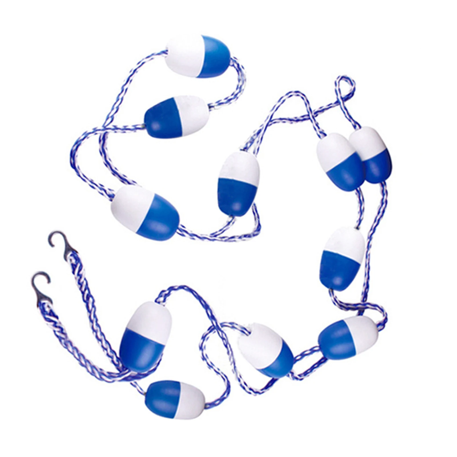 5m / 16.4 Ft Pool Line Blue and White Divider Rope Pool Rope Floating Cordon Pool Divider Lane Line with Flo
5m / 16.4 Ft Pool Line Blue and White Divider Rope Pool Rope Floating Cordon Pool Divider Lane Line with Flo