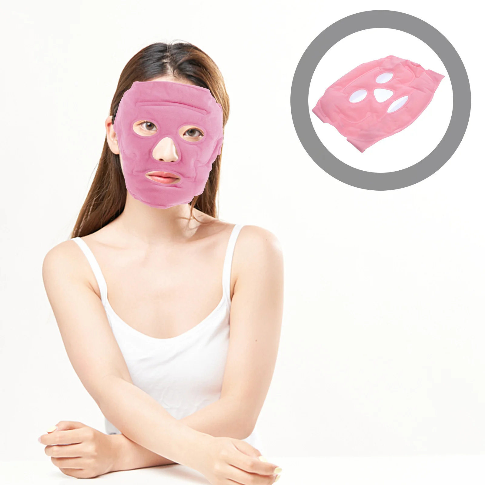 Slimming Face Mask Tourmaline Cold Gel Facial Massage Mask For Skin Tightening 3D Magnetic Acupoint Ice Face Pack
Slimming Face Mask Tourmaline Cold Gel Facial Massage Mask For Skin Tightening 3D Magnetic Acupoint Ice Face Pack