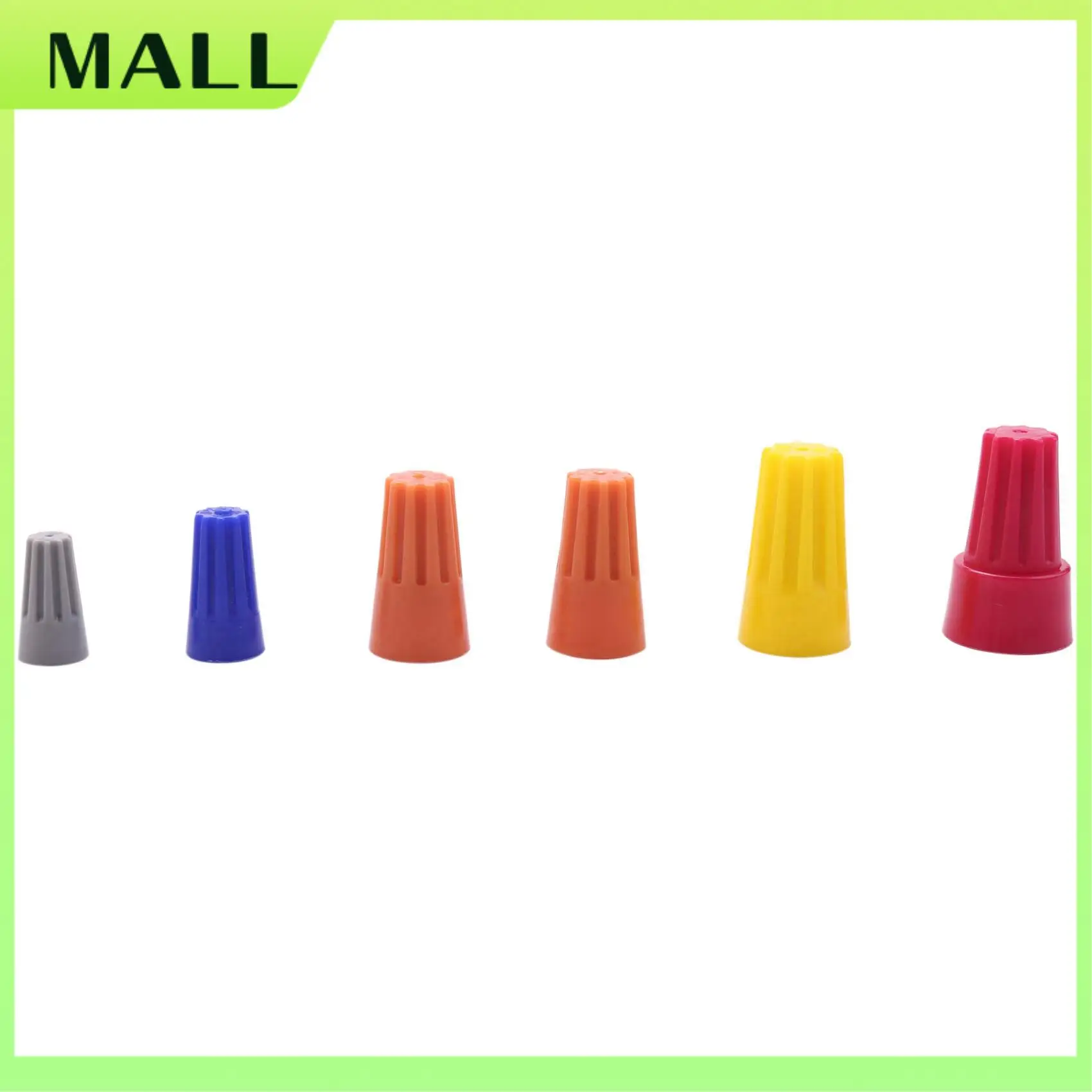 MALL 158 шт., 5 цветов, разъем для электрических проводов, винтовая клемма, пружинные гайки, колпачки, набор в ассортименте
MALL 158 шт., 5 цветов, разъем для электрических проводов, винтовая клемма, пружинные гайки, колпачки, набор в ассортименте