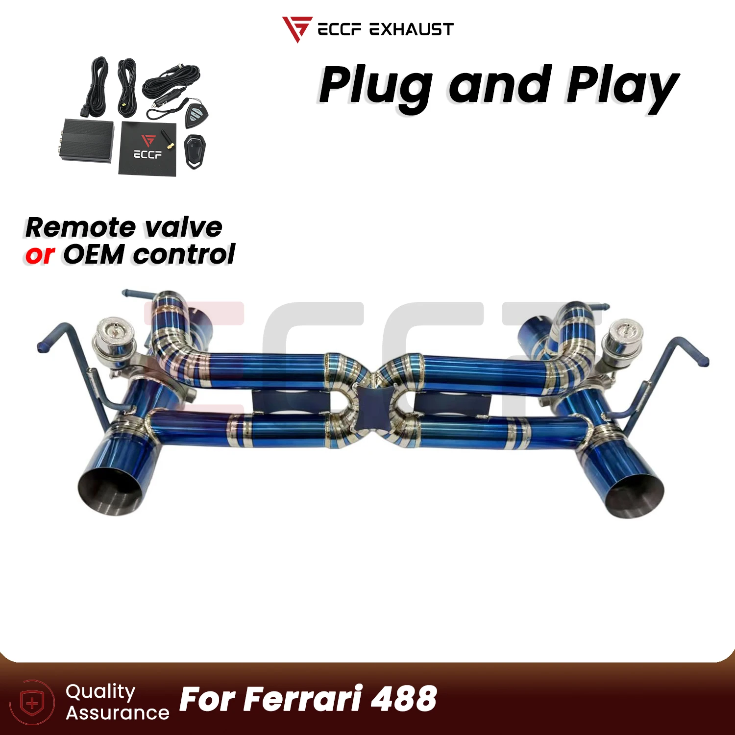 Sporty Titanium Catback Exhaust System For Ferrari 488 Plug and Play Aggressive Exhaust Sound Performance Upgrade
Sporty Titanium Catback Exhaust System For Ferrari 488 Plug and Play Aggressive Exhaust Sound Performance Upgrade