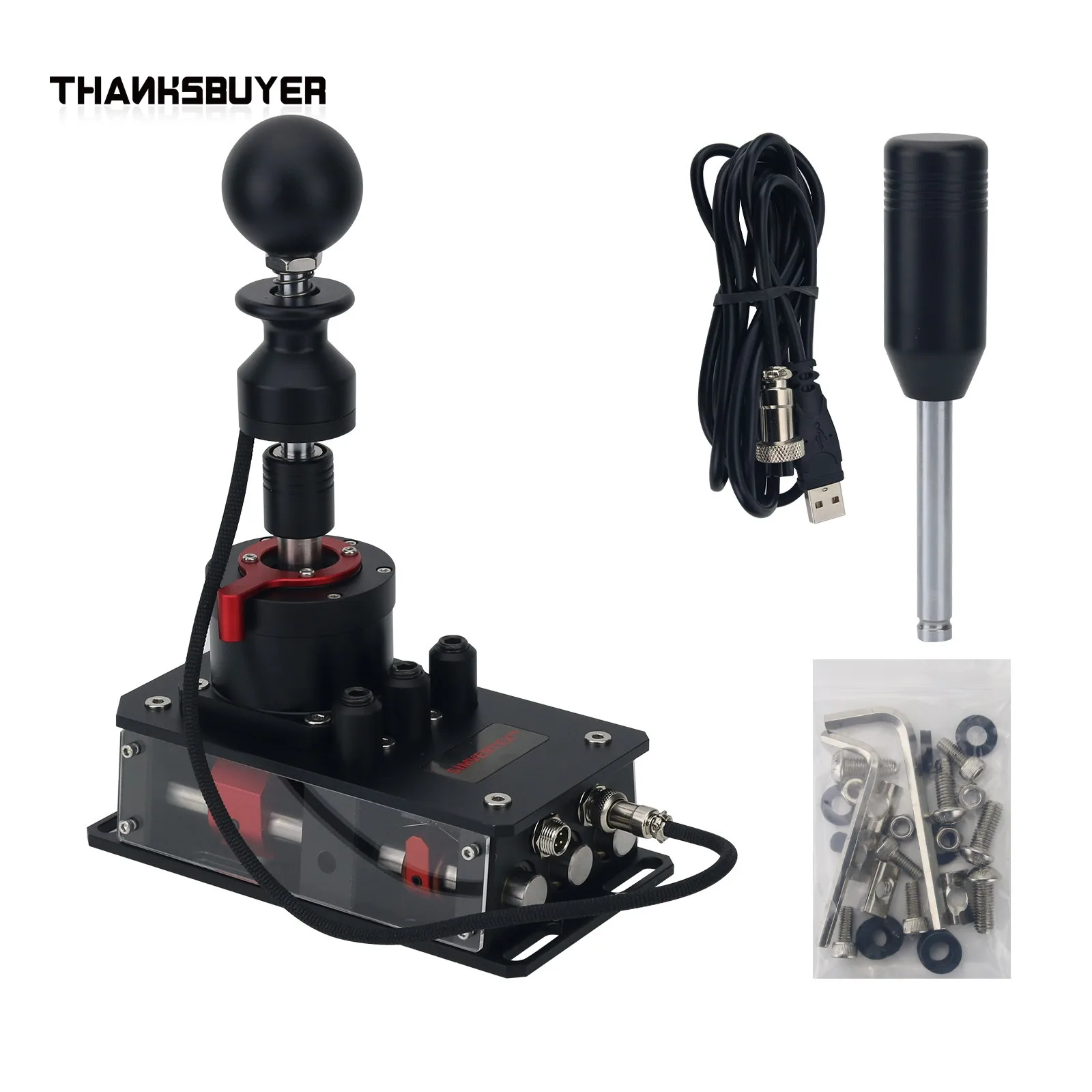 SIMVERTEX V7 SQ2/6+4R Sim Shifter Manual Shifter + Reverse Gear Kit for Manual & Sequential Shifts
SIMVERTEX V7 SQ2/6+4R Sim Shifter Manual Shifter + Reverse Gear Kit for Manual & Sequential Shifts