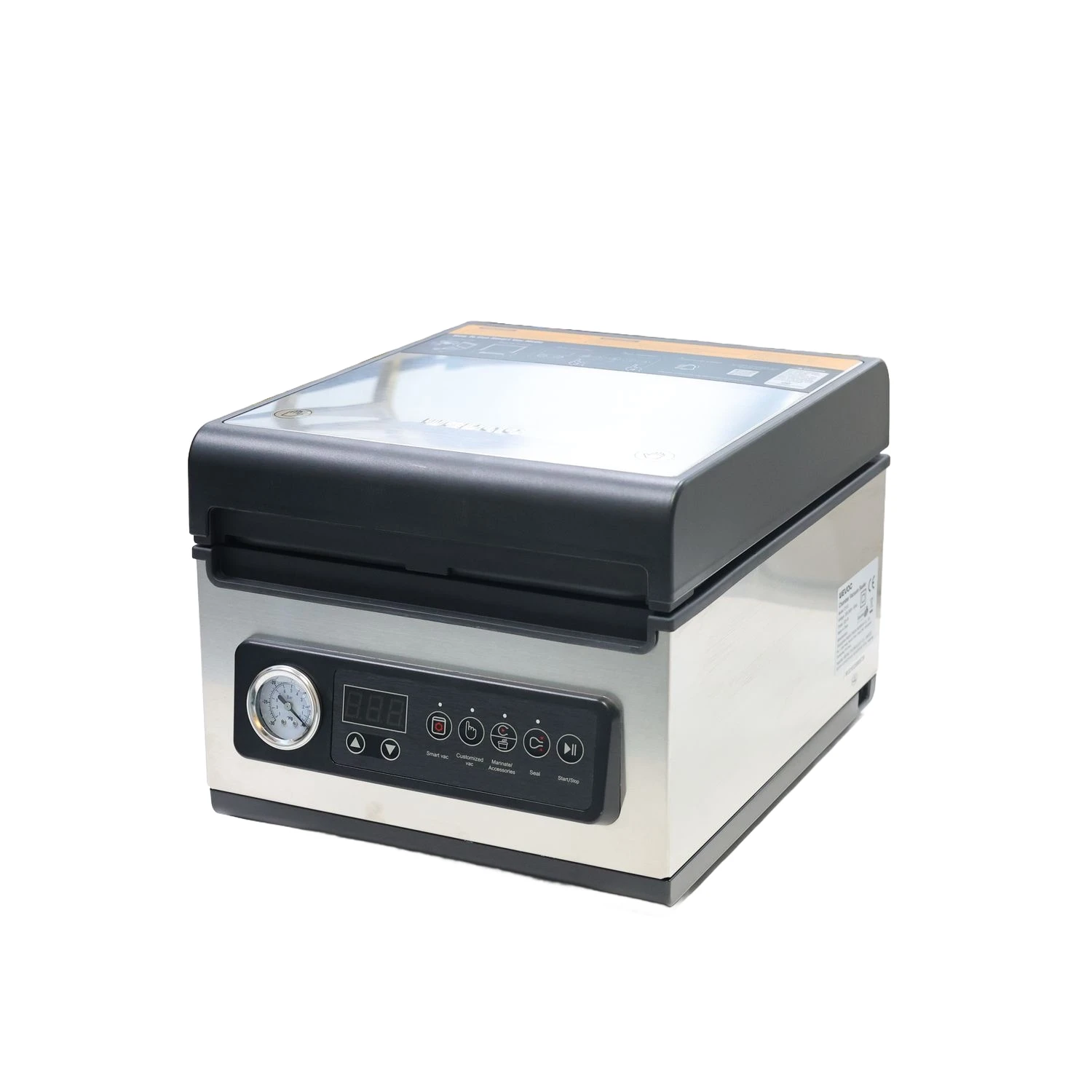 V32 110/220V Chamber Vacuum Packing Machine Can Be Pumped Pickled Pumped Jars Pumped Liquid Food Sealer for Wet Foods Meat
V32 110/220V Chamber Vacuum Packing Machine Can Be Pumped Pickled Pumped Jars Pumped Liquid Food Sealer for Wet Foods Meat