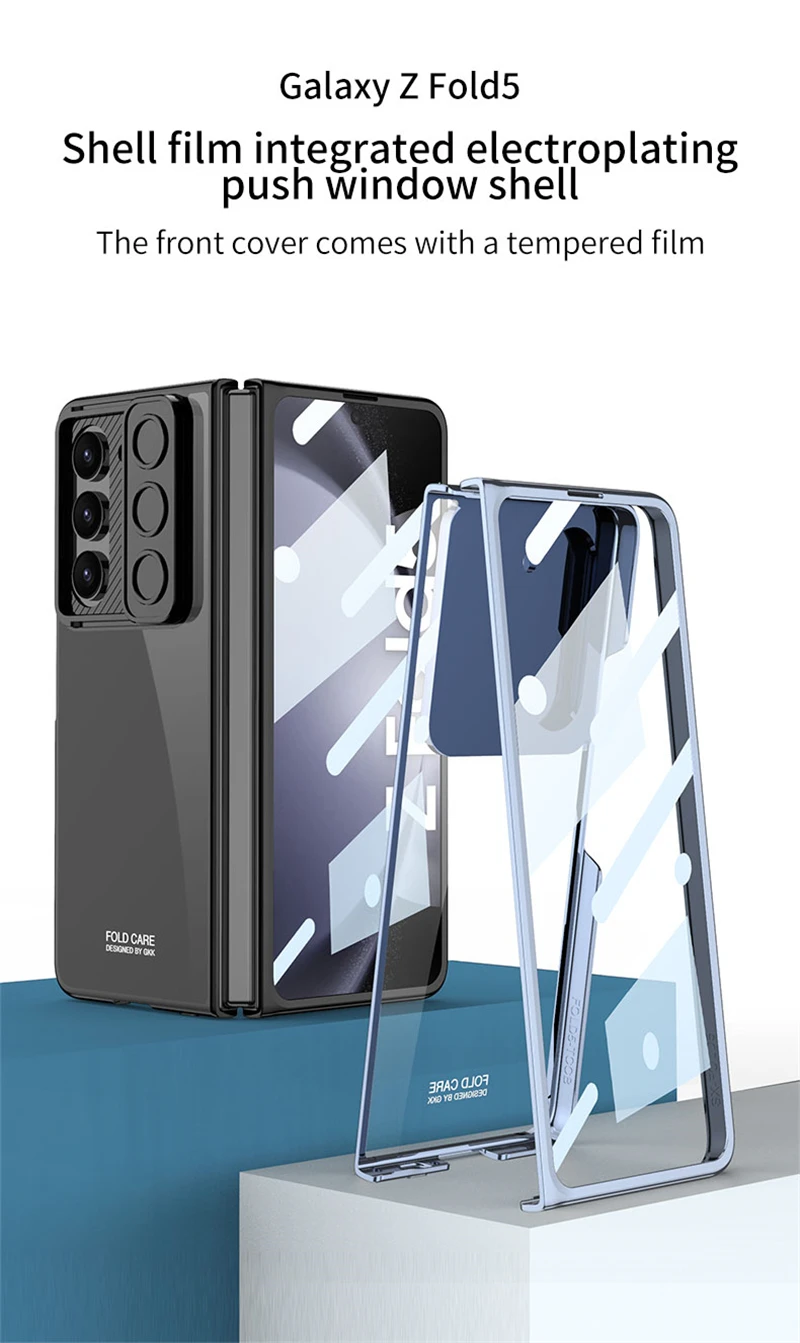 Mirage Sliding Window Case Film, Lntegrated Phone Case for Samsung Galaxy Fold 5 4 3 2, Fall Proof Rear Cover Camera
Mirage Sliding Window Case Film, Lntegrated Phone Case for Samsung Galaxy Fold 5 4 3 2, Fall Proof Rear Cover Camera