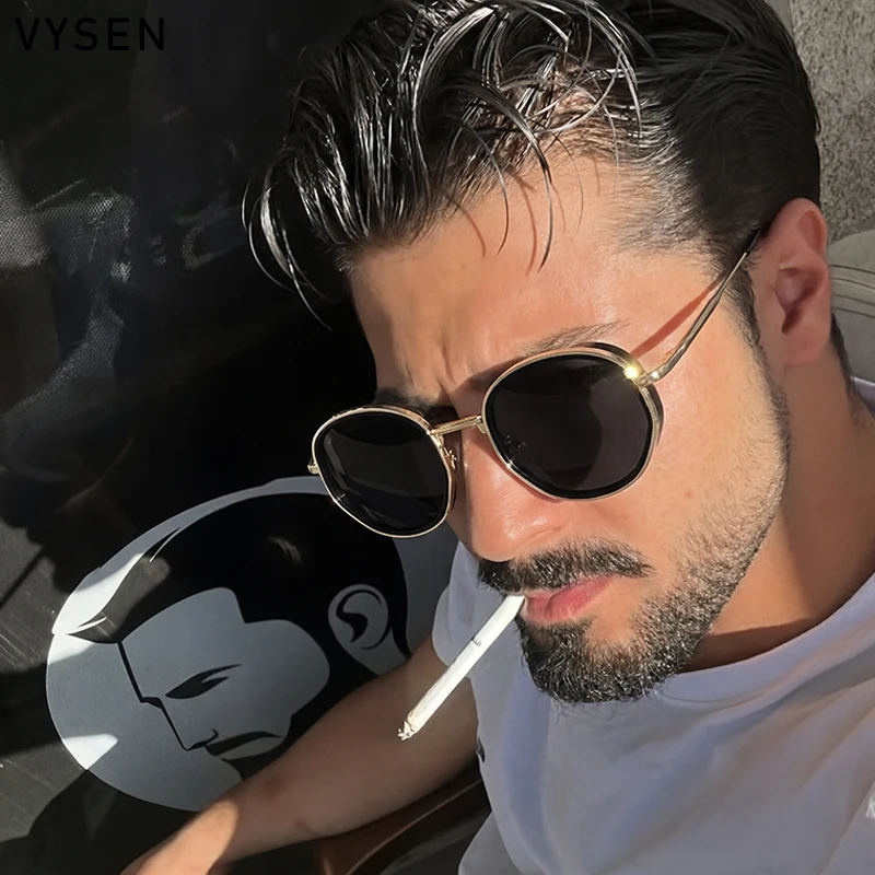 Polygon Steampunk Sunglasses Men 2026 Luxury Brand Designer Retro Round Metal Frame Punk Sun Glasses For Male Outdoor Eyewear
Polygon Steampunk Sunglasses Men 2026 Luxury Brand Designer Retro Round Metal Frame Punk Sun Glasses For Male Outdoor Eyewear