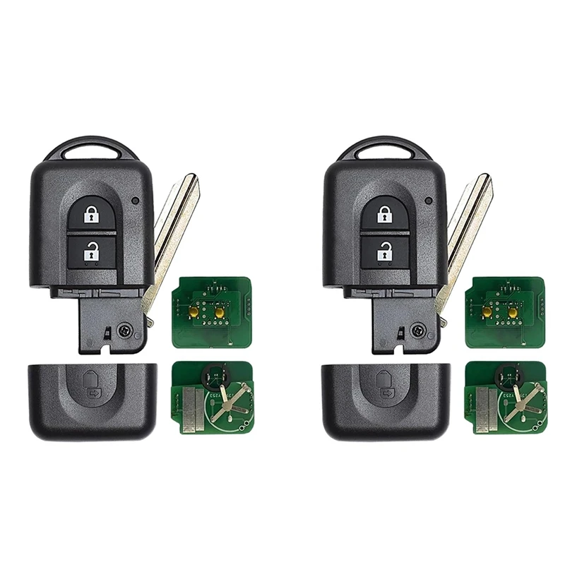2X Car Keyless Entry Remote Key With 2 Button 433Mhz ID46 Chip For Nissan X-Trail Qashqai Pathfinder 285E34X00A
2X Car Keyless Entry Remote Key With 2 Button 433Mhz ID46 Chip For Nissan X-Trail Qashqai Pathfinder 285E34X00A