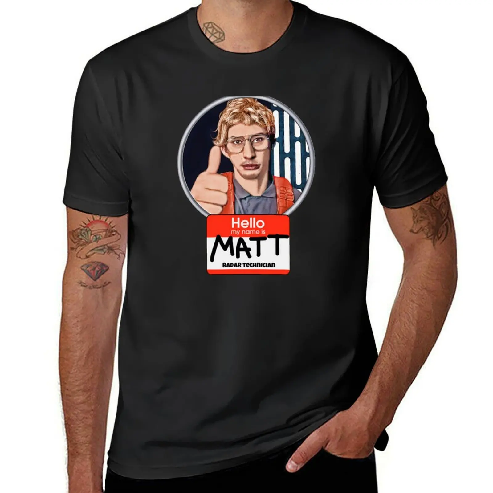Matt Radar Technician T-Shirt summer 2025 kawaii clothes croswit shirt man mens designer t shirt
Matt Radar Technician T-Shirt summer 2025 kawaii clothes croswit shirt man mens designer t shirt