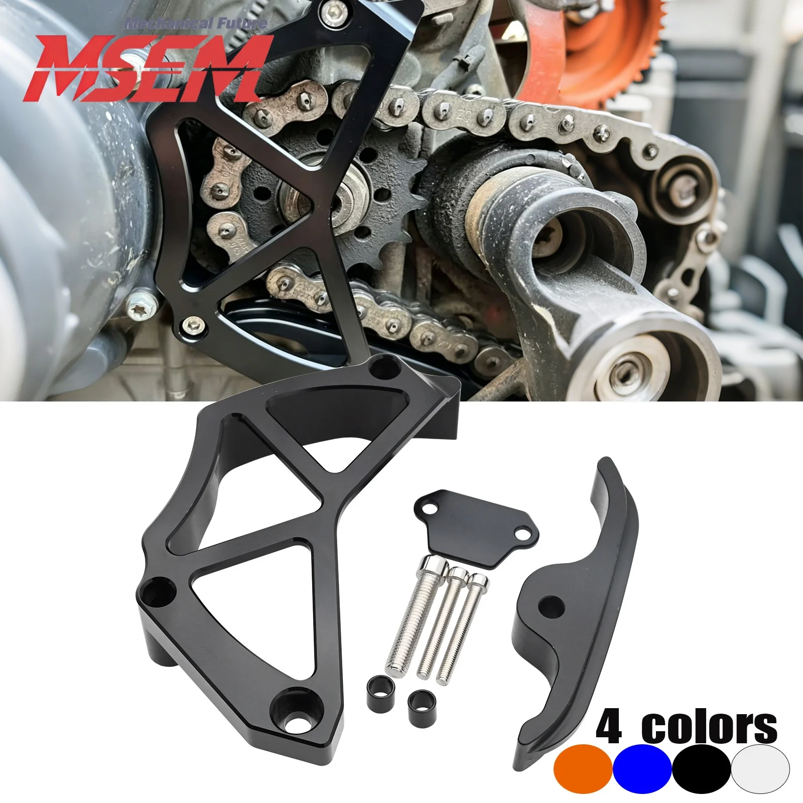 Motorcycle Sprocket Chain Guard Sensor Protection Cover For KTM Duke 790 890 Adventure R S 2018-2023 Dirt Bike Parts