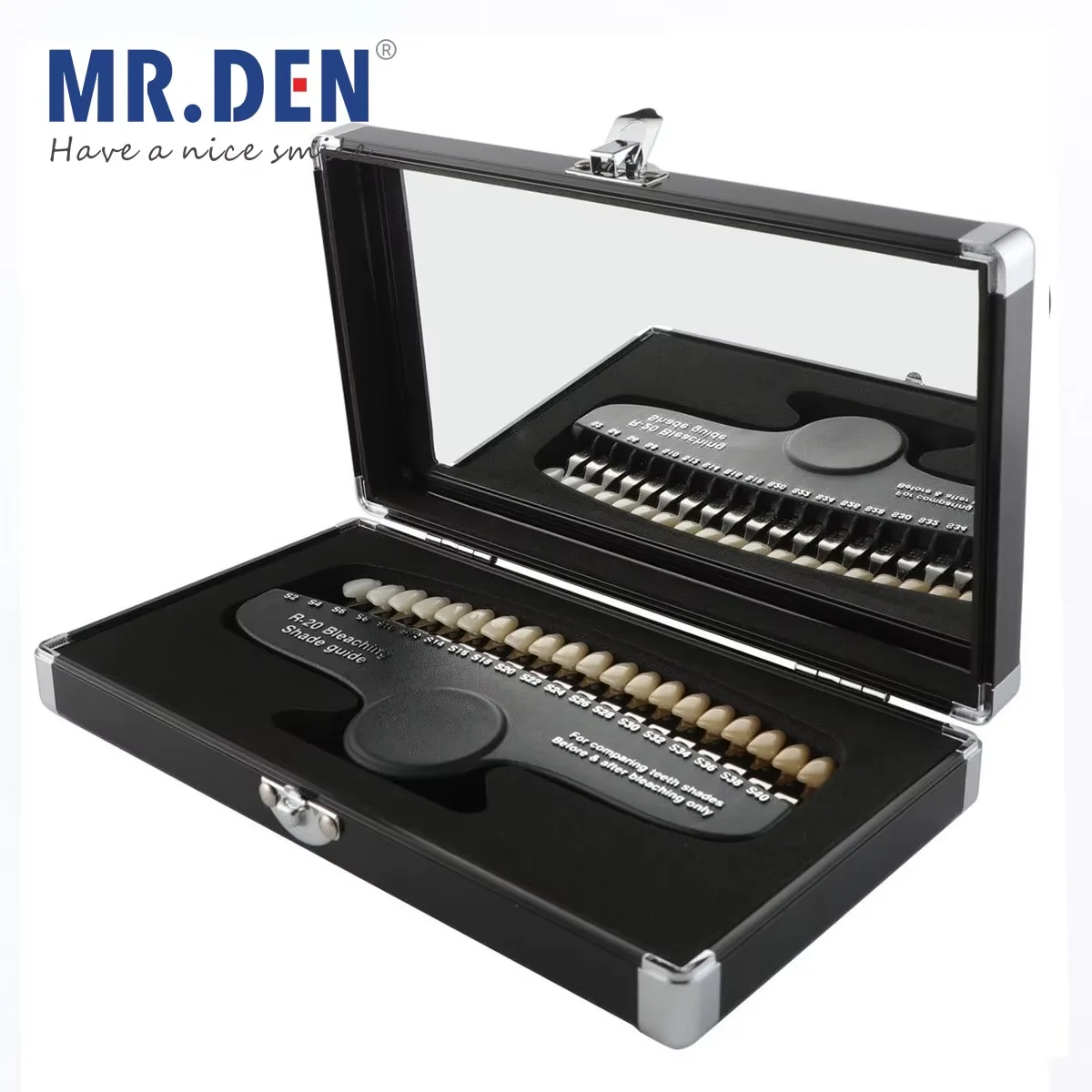 3D Dental Lab Bleach Shade Guide 20/27 Colors Teeth Whitening Porcelain Comparator Toothguide Dentist Clinic Colorimetric Plate
3D Dental Lab Bleach Shade Guide 20/27 Colors Teeth Whitening Porcelain Comparator Toothguide Dentist Clinic Colorimetric Plate