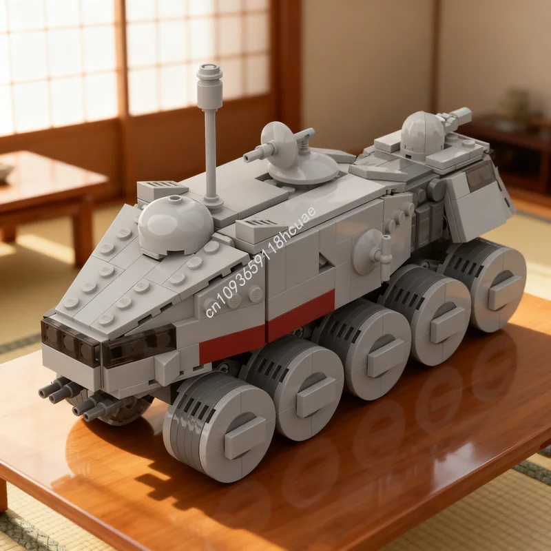 543 шт. MOC HAVw Juggernaut Star Battle Модель Строительные блоки Архитектурная игрушка Рождественский подарок Творческая идея Образовательный кирпич для детей
543 шт. MOC HAVw Juggernaut Star Battle Модель Строительные блоки Архитектурная игрушка Рождественский подарок Творческая идея Образовательный кирпич для детей