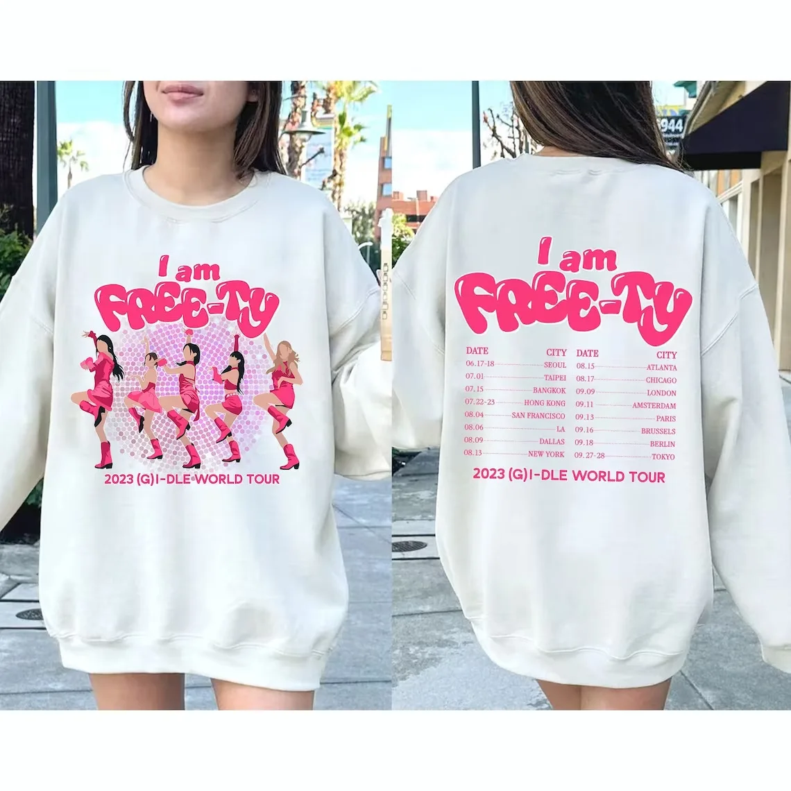 GIDLE World Tour Hoodie GI-DLE i am Free-TY Hoodie Sweatshirt Merchandise GIDLE Hoodie Cotton Premium Quality Hoody
GIDLE World Tour Hoodie GI-DLE i am Free-TY Hoodie Sweatshirt Merchandise GIDLE Hoodie Cotton Premium Quality Hoody