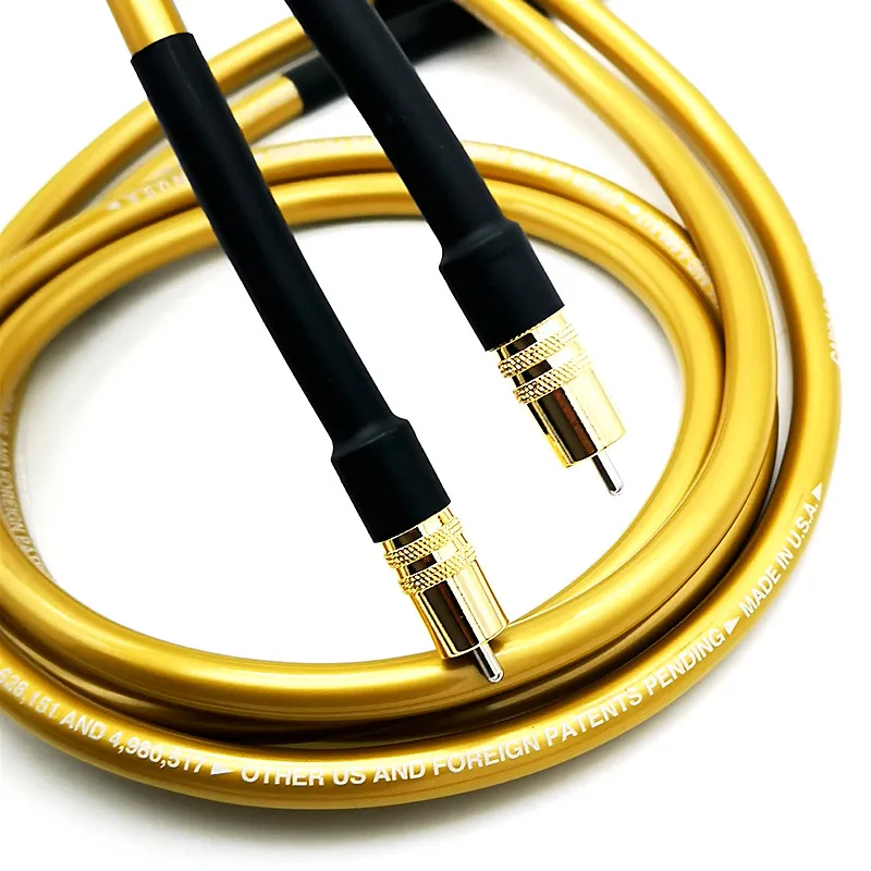 CARDAS 5-C GOLDEN HiFi RCA Audio Cabe OFC Pure Copper Gold Plated 2RCA To2 RCA Audio Cable Line Wire
CARDAS 5-C GOLDEN HiFi RCA Audio Cabe OFC Pure Copper Gold Plated 2RCA To2 RCA Audio Cable Line Wire