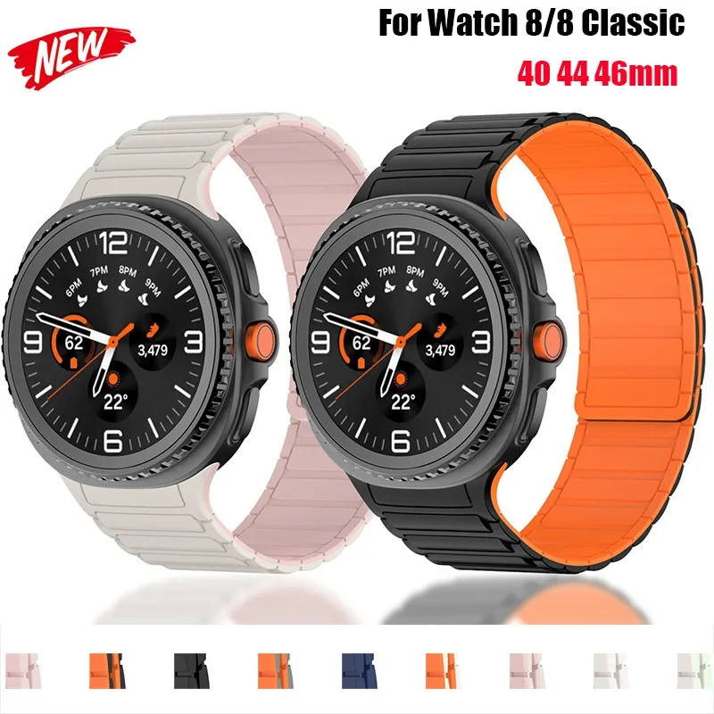 Силиконовый ремешок No Gap для Samsung Galaxy Watch 8 40 мм 44 мм Магнитный ремешок для Galaxy Watch 8 Classic 46 мм Спортивный браслет Correa
Силиконовый ремешок No Gap для Samsung Galaxy Watch 8 40 мм 44 мм Магнитный ремешок для Galaxy Watch 8 Classic 46 мм Спортивный браслет Correa