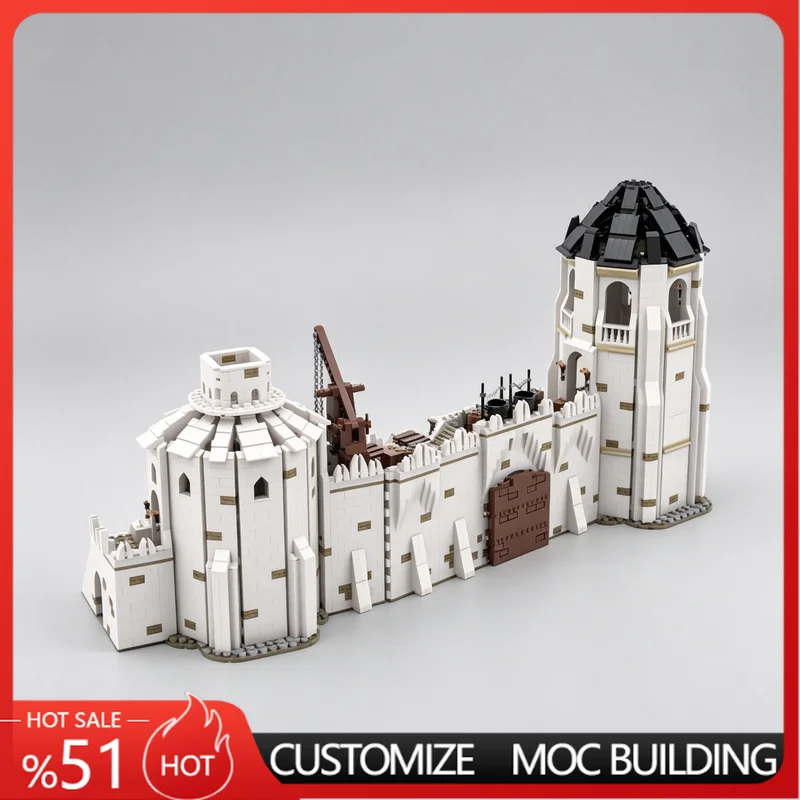 4278PCS Medieval Ancient City Wall Castle Gate Diorama MOC Building Blocks Model Assembly Educational Toy For funs Birthday Gift
4278PCS Medieval Ancient City Wall Castle Gate Diorama MOC Building Blocks Model Assembly Educational Toy For funs Birthday Gift