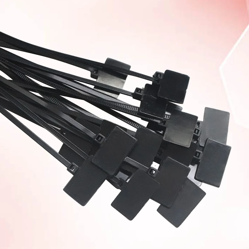 250 Pcs Label Cable Ties Marker Tags Wire Plastic Zip Electrical Black with Labels
250 Pcs Label Cable Ties Marker Tags Wire Plastic Zip Electrical Black with Labels