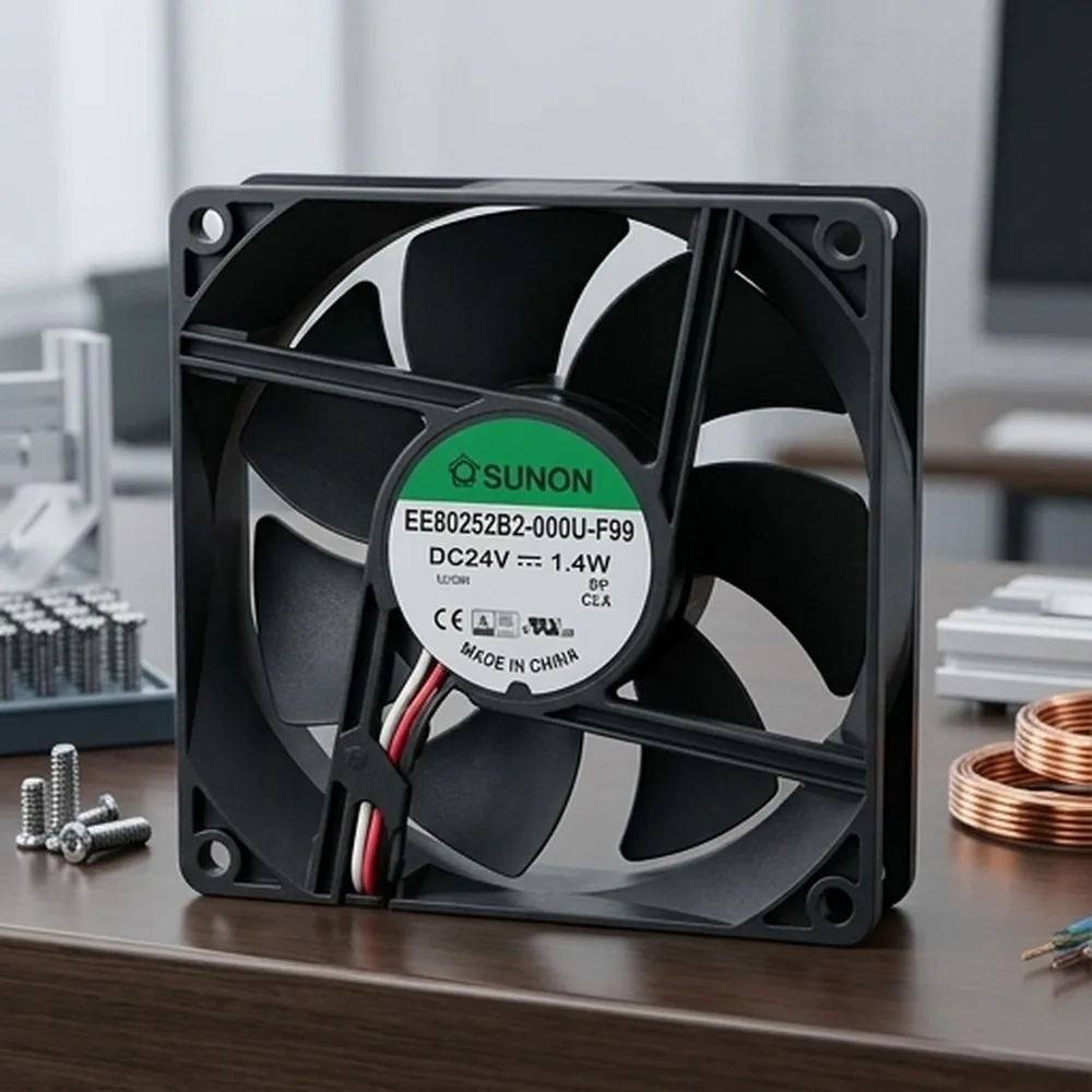 For SUNON EE80252B2-000U-F99 DC24V 1.4W 8CM 3-Wire Silent Cooling Fan
For SUNON EE80252B2-000U-F99 DC24V 1.4W 8CM 3-Wire Silent Cooling Fan