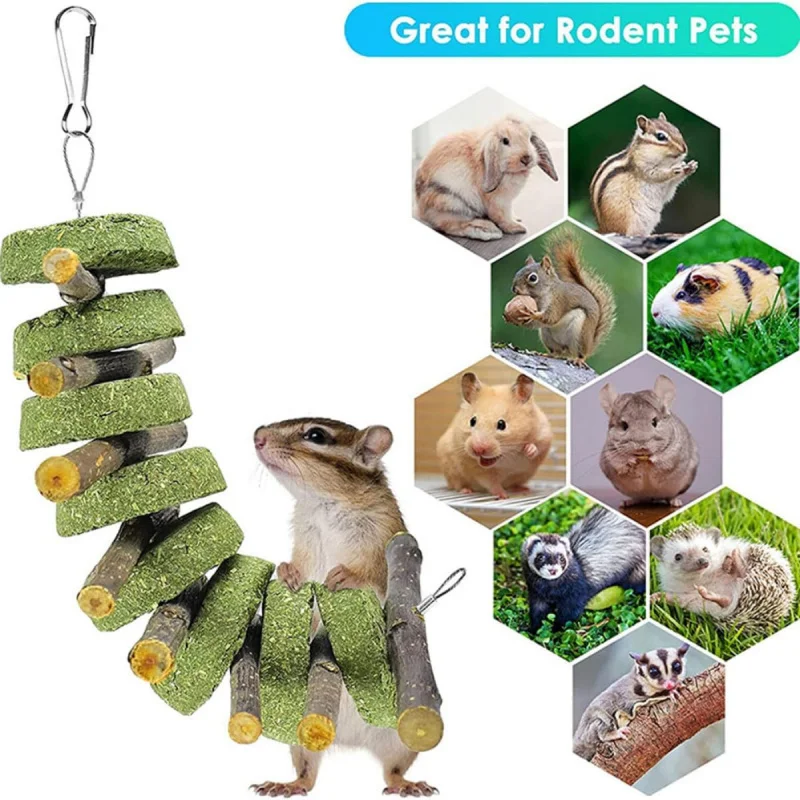 Реквизит для шлифования зубов для кроликов, хомяков и морских свинок, деревянные игрушки-стойкие для жевания, рельефные принадлежности, безопасные материалы
Реквизит для шлифования зубов для кроликов, хомяков и морских свинок, деревянные игрушки-стойкие для жевания, рельефные принадлежности, безопасные материалы