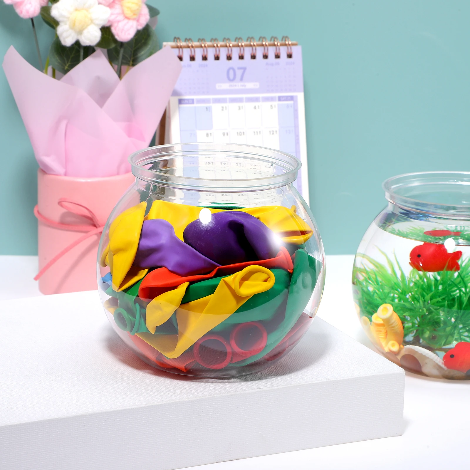 6PCS Round Fish Tank Decorative Bowl Portable Office Plastic Desktop Anti Falling Clear Transparent Small Bowls for
6PCS Round Fish Tank Decorative Bowl Portable Office Plastic Desktop Anti Falling Clear Transparent Small Bowls for