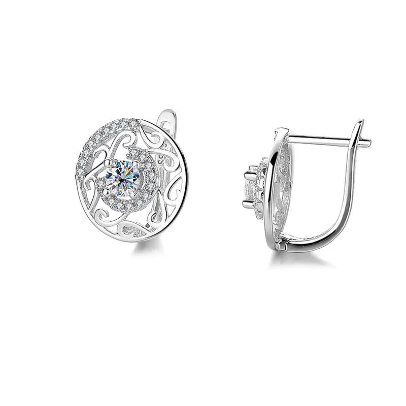 ZFSILVER модные классические серьги из серебра 925 пробы цвета D с муассанитом и цветком C для очаровательных женских аксессуаров, ювелирных изделий, подарков WD-E-18
ZFSILVER модные классические серьги из серебра 925 пробы цвета D с муассанитом и цветком C для очаровательных женских аксессуаров, ювелирных изделий, подарков WD-E-18