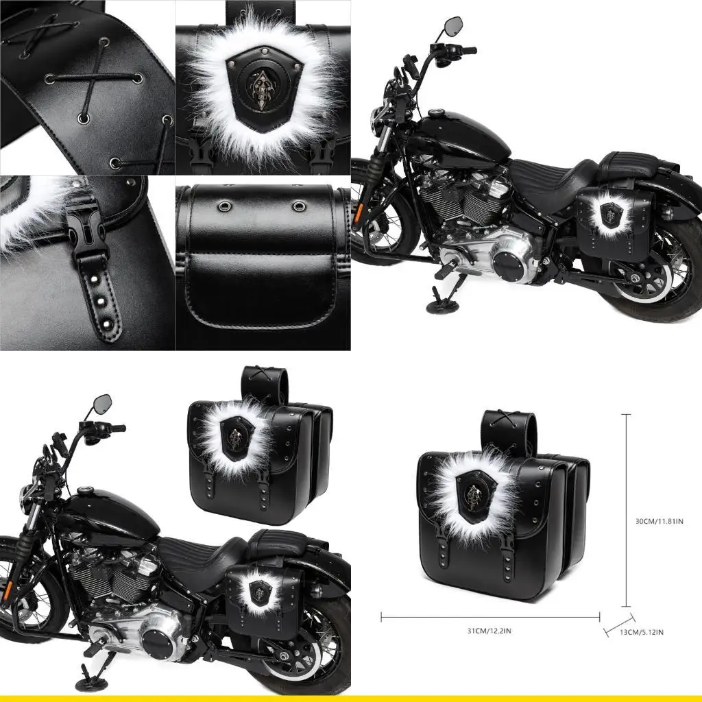 SZCH Retro Motorcycle Pack Bags Easy Install PU Leather Side Bag for Bike
SZCH Retro Motorcycle Pack Bags Easy Install PU Leather Side Bag for Bike