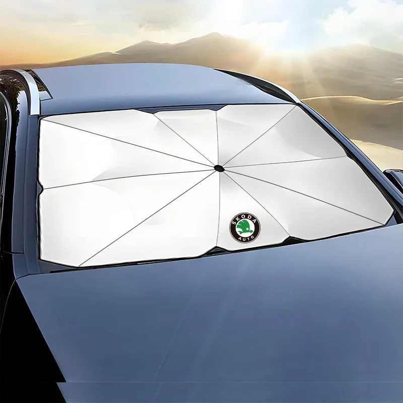 Car Stickers Car Front Windshield Sunshade For Skoda Kamiq Rapid Scala Roomster YETI UV Protection Sunshade Car Interior Accesso
Car Stickers Car Front Windshield Sunshade For Skoda Kamiq Rapid Scala Roomster YETI UV Protection Sunshade Car Interior Accesso