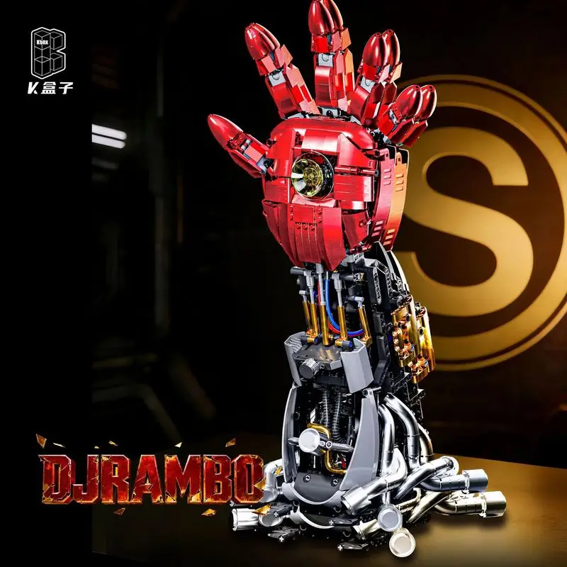 K Box Marvel Iron Man Mk3 Mechanical Arm Movable Joint Figure Model Anime Movie Collection Ornament Assembly For Adult Display
K Box Marvel Iron Man Mk3 Mechanical Arm Movable Joint Figure Model Anime Movie Collection Ornament Assembly For Adult Display