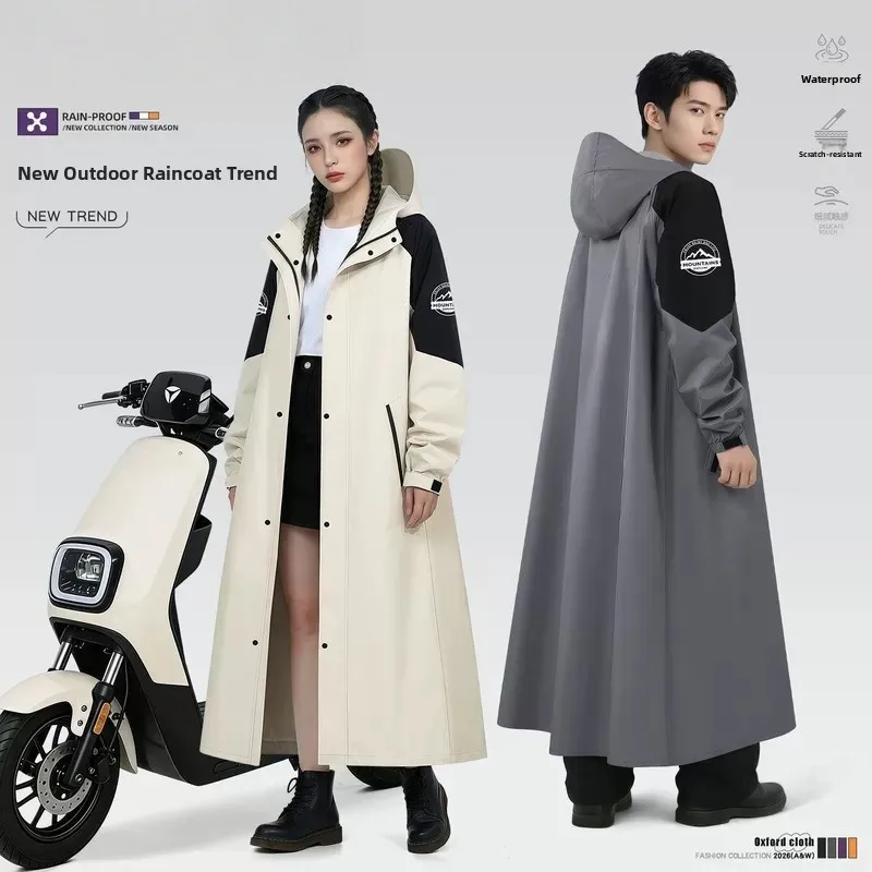 Long Coat Style Vehicle Raincoat Unisex Adult Outdoor Cycling Hiking Rain Poncho Full Body Waterproof Raincoat
Long Coat Style Vehicle Raincoat Unisex Adult Outdoor Cycling Hiking Rain Poncho Full Body Waterproof Raincoat