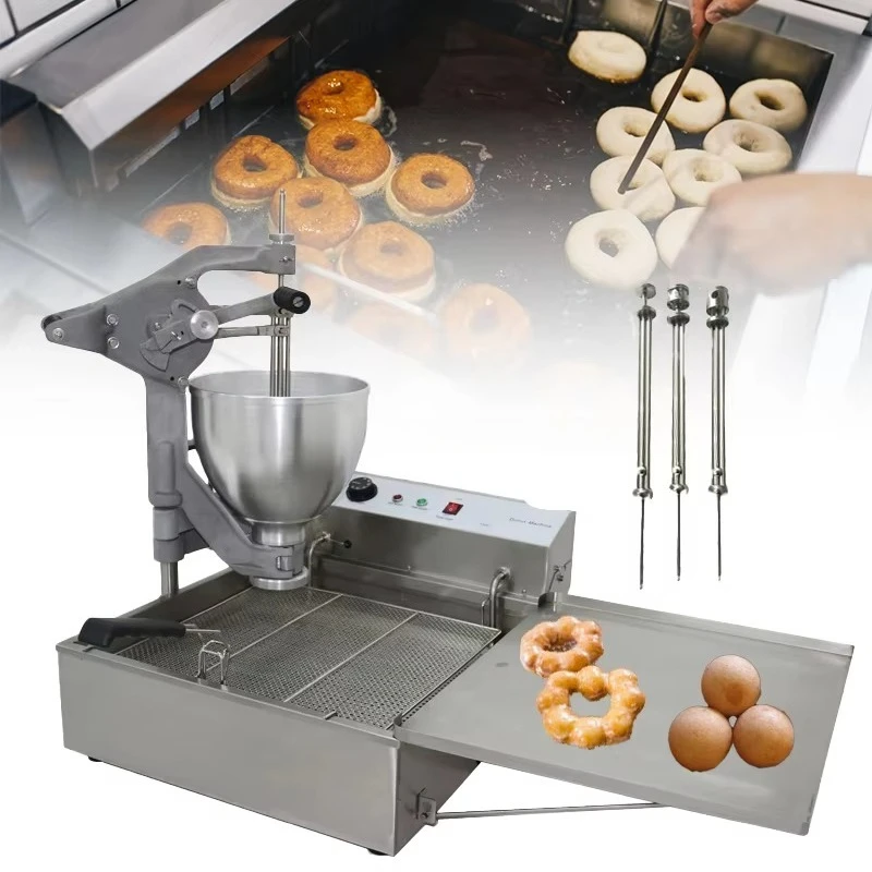 Customized Automatic Donut Maker with Fryer Commercial Mini Round Mochi Donuts Production Line Non-stick Easy Use
Customized Automatic Donut Maker with Fryer Commercial Mini Round Mochi Donuts Production Line Non-stick Easy Use