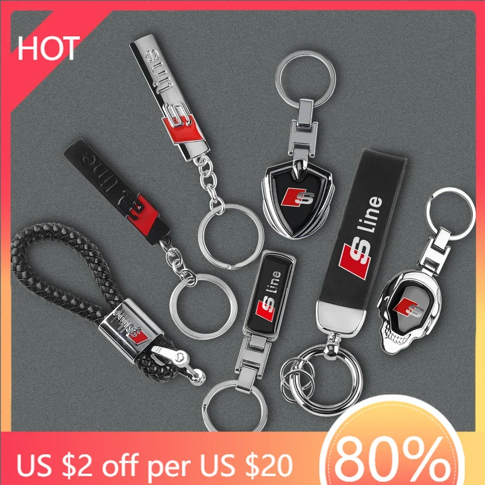 2025 Hot 3D Metal Leather Car Logo Key Chain Keyring Keychain For AUDI S Line S3 RS4 A4 B5 B6 A3 8P 8V 8L A5 A6 C6 C5 A1 A7 A8 Q
2025 Hot 3D Metal Leather Car Logo Key Chain Keyring Keychain For AUDI S Line S3 RS4 A4 B5 B6 A3 8P 8V 8L A5 A6 C6 C5 A1 A7 A8 Q