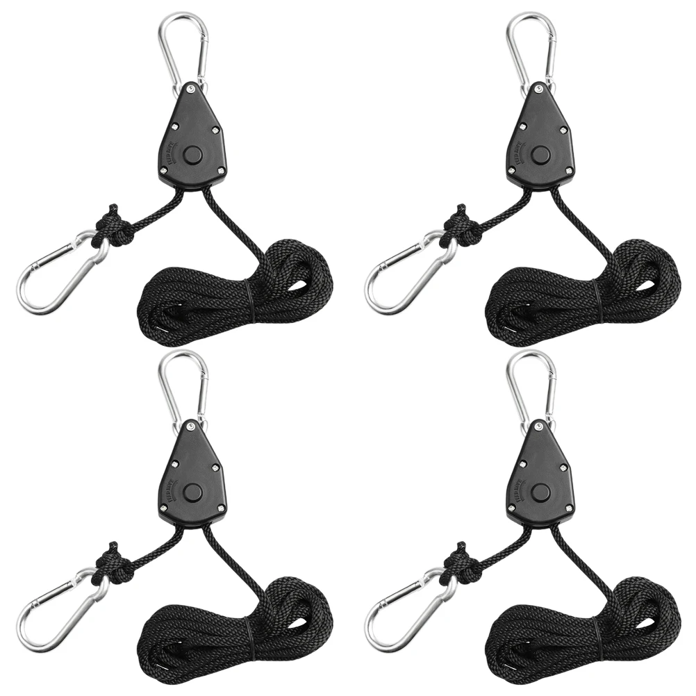 4pcs Plant Light Hangers Durable Adjustable Rope Hooks 150 Lbs Grow Lights Fans Ventilation Equipment Nylon Braided Strong Rust
4pcs Plant Light Hangers Durable Adjustable Rope Hooks 150 Lbs Grow Lights Fans Ventilation Equipment Nylon Braided Strong Rust