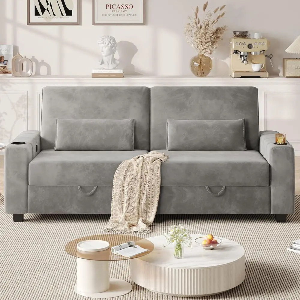 88 Inch Large Velvet Recliner Sofa with Storage, Charging Ports, Piano Key Sides, Plush Backrests, Easy Assembly, Oversized Sofa
88 Inch Large Velvet Recliner Sofa with Storage, Charging Ports, Piano Key Sides, Plush Backrests, Easy Assembly, Oversized Sofa