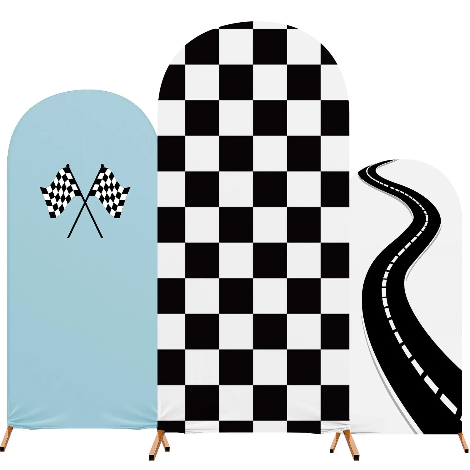Racing Theme Arch Backdrop Cover Kids Boys Birthday Baby Shower Black & White Check Photograph Background Event PartyDecorations
Racing Theme Arch Backdrop Cover Kids Boys Birthday Baby Shower Black & White Check Photograph Background Event PartyDecorations