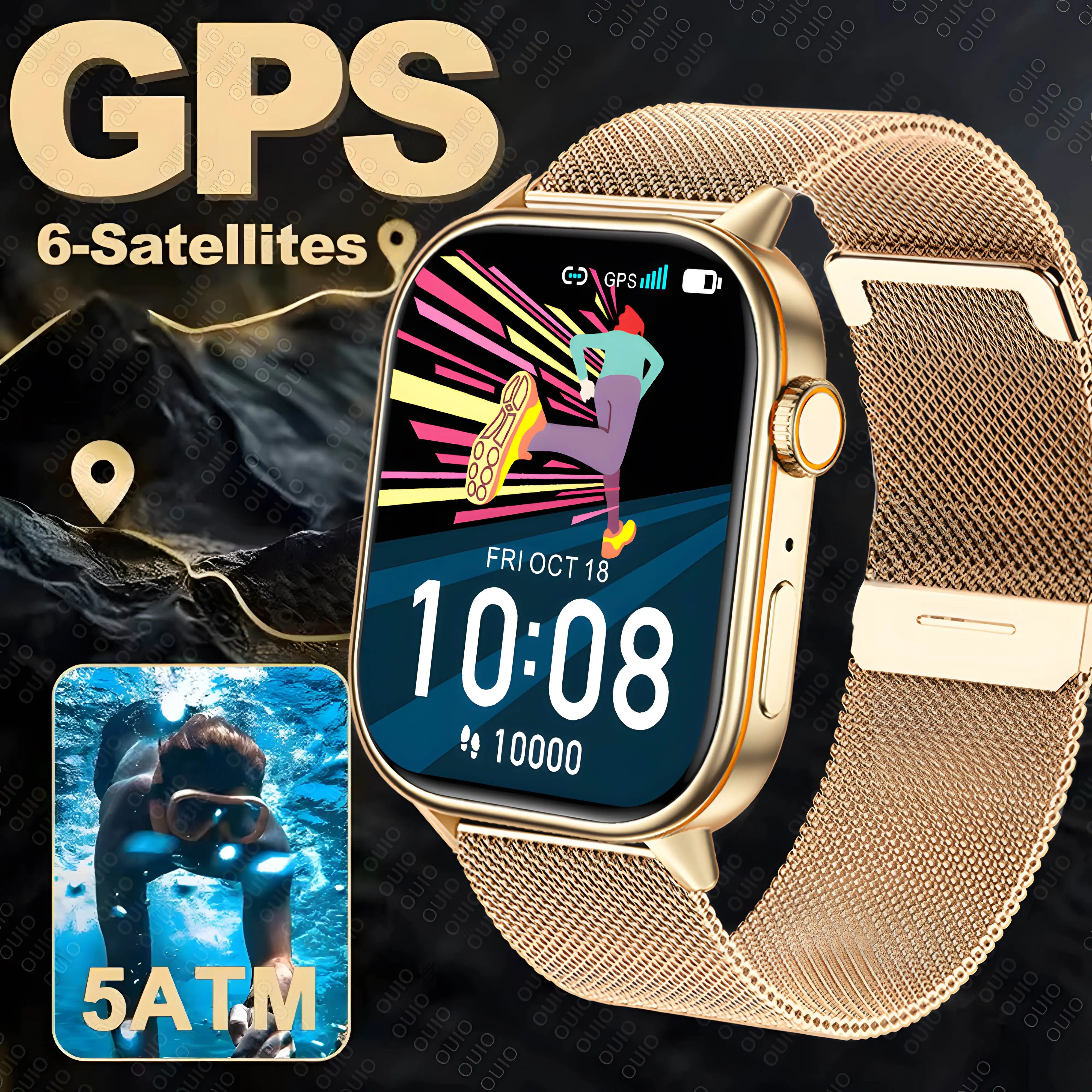 New For HUAWEI GPS Tracker Smart Watch Men Compass Military Outdoor Sport Watch 2.01'' HD Screen Waterproof Women SmartWatch Man
New For HUAWEI GPS Tracker Smart Watch Men Compass Military Outdoor Sport Watch 2.01'' HD Screen Waterproof Women SmartWatch Man